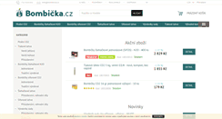 Desktop Screenshot of bombicky.eu